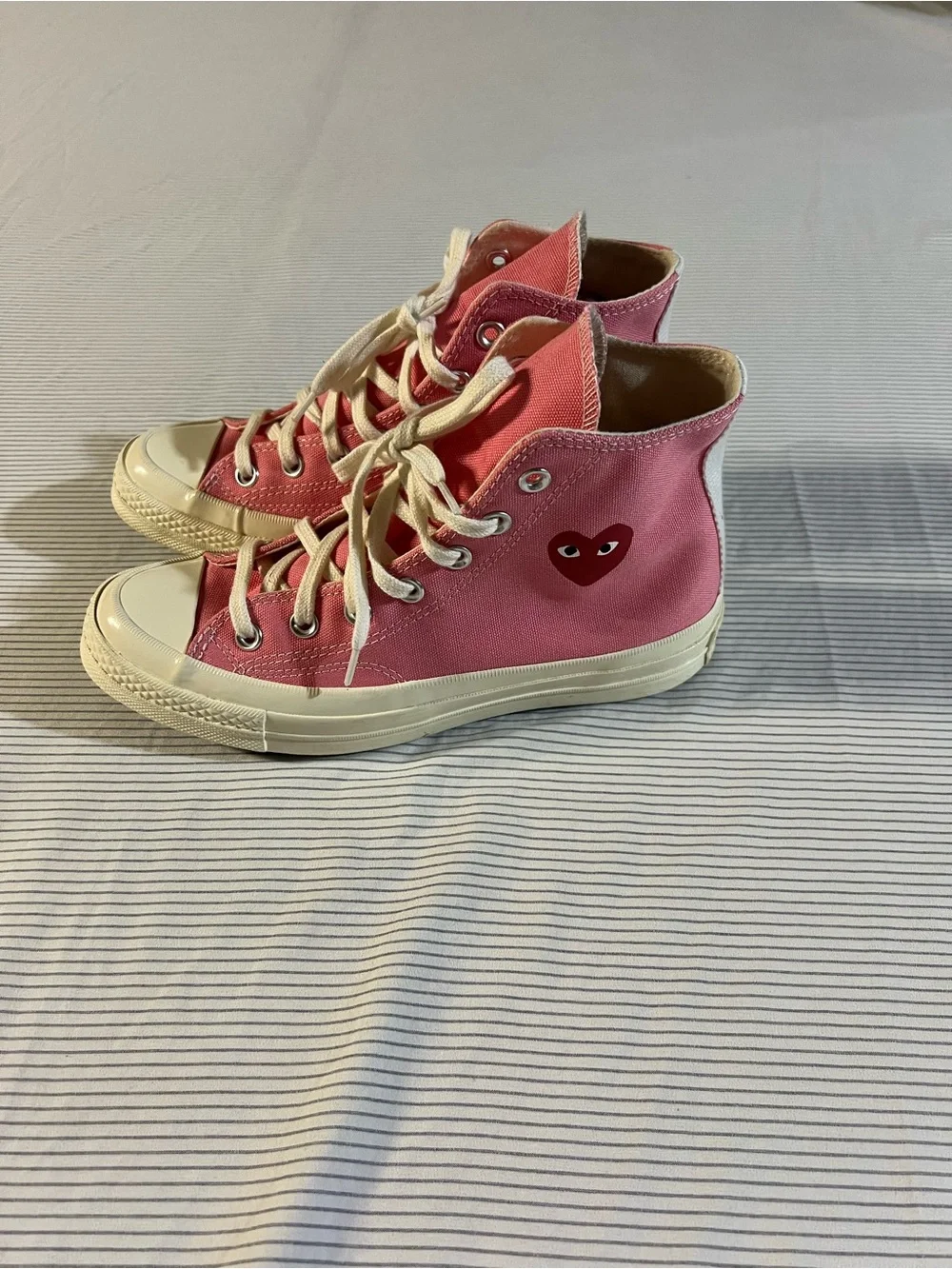 Converse Pink High-Top Canvas Sneakers